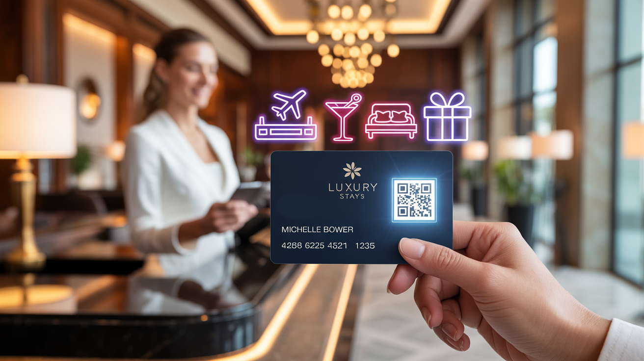 Interactive Hotel Loyalty Cards 1 Interactive Hotel Loyalty Cards