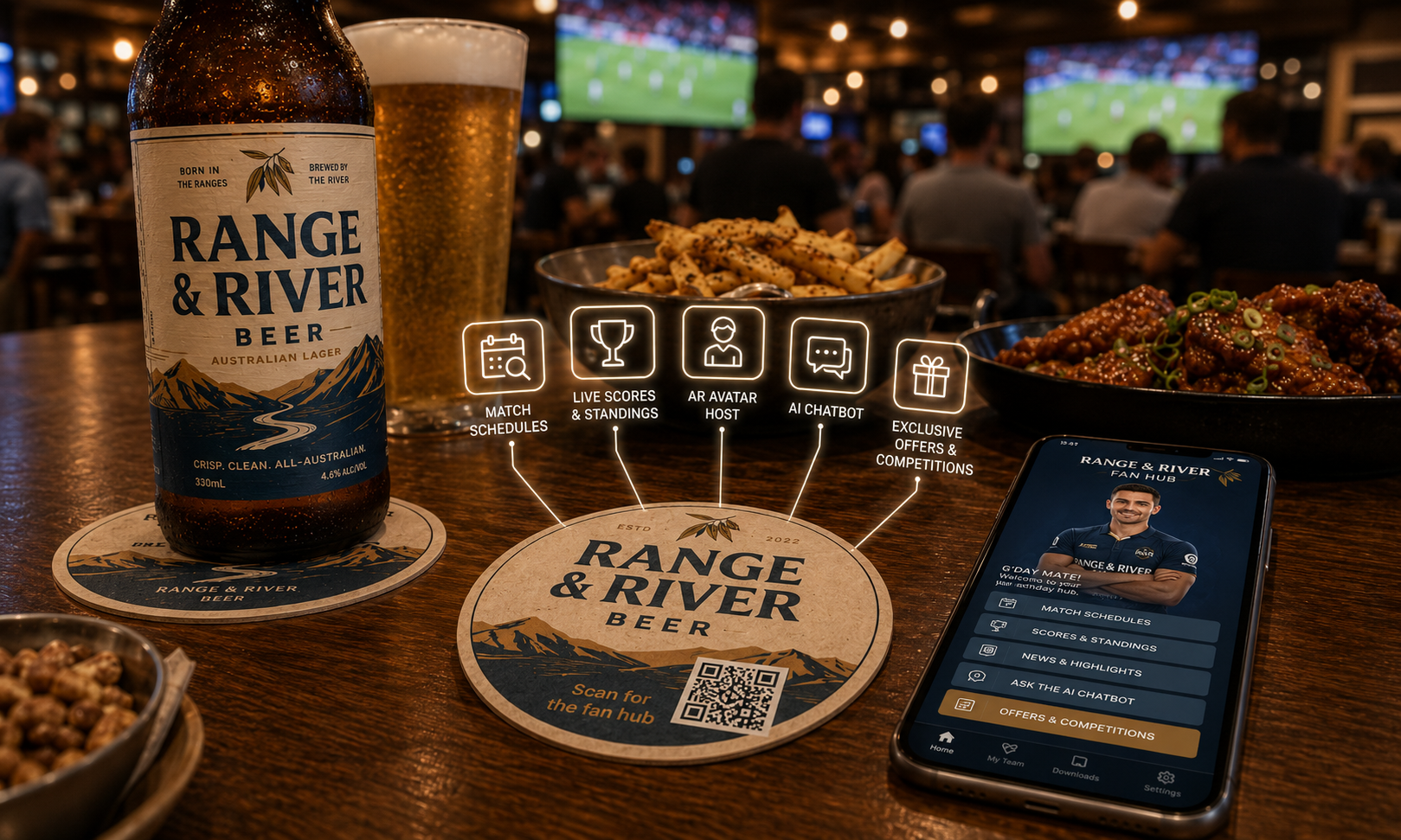 Interactive Drink Coasters