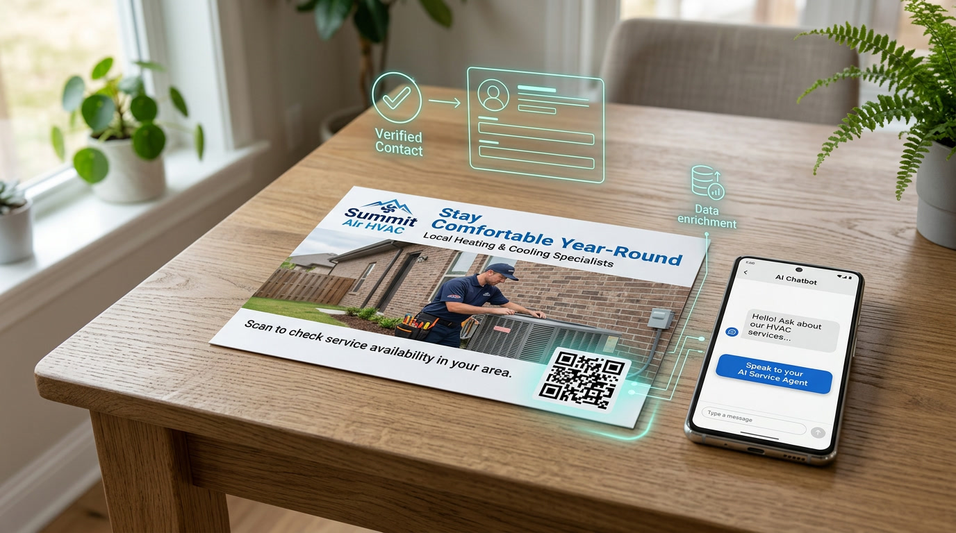 Integrated AI Chatbot (HVAC Direct Mail) 1 Integrated AI Chatbot (HVAC Direct Mail)