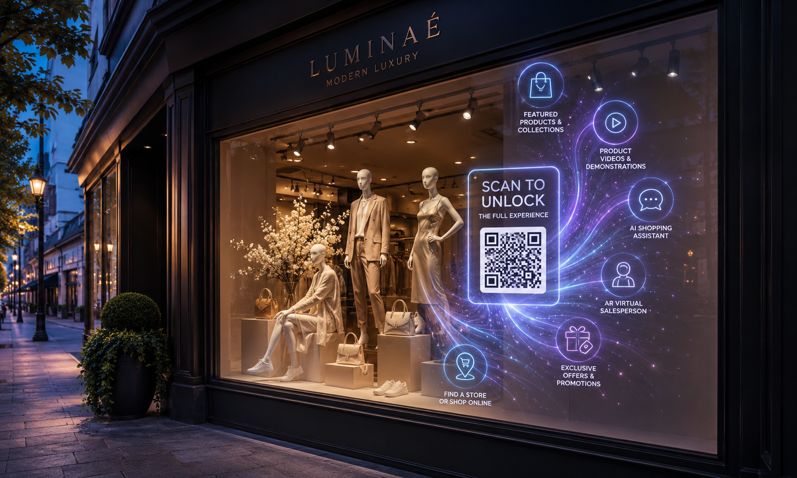 Interactive Retail Signage 1 Interactive Retail Signage