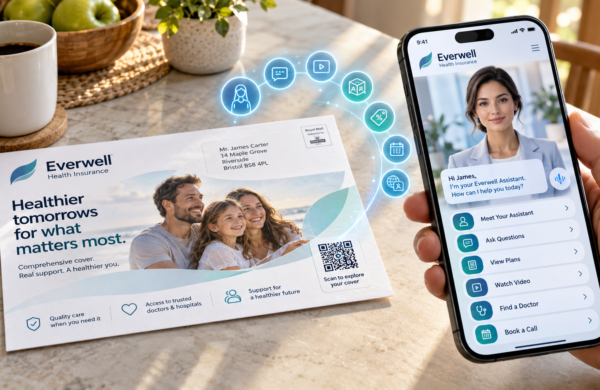 AI-Enhanced Postcard